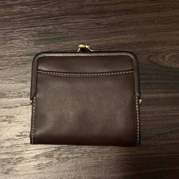 Coach Leather Trifold Wallet - Picture 2 of 4